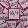 ÉTIQUETTE À COUDRE "C'EST DE TOUTE BEAUTE"