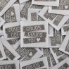 ÉTIQUETTE À COUDRE "COUDS COUDS TOI"