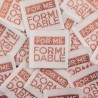 ÉTIQUETTE À COUDRE "FOR ME FORMIDABLE"