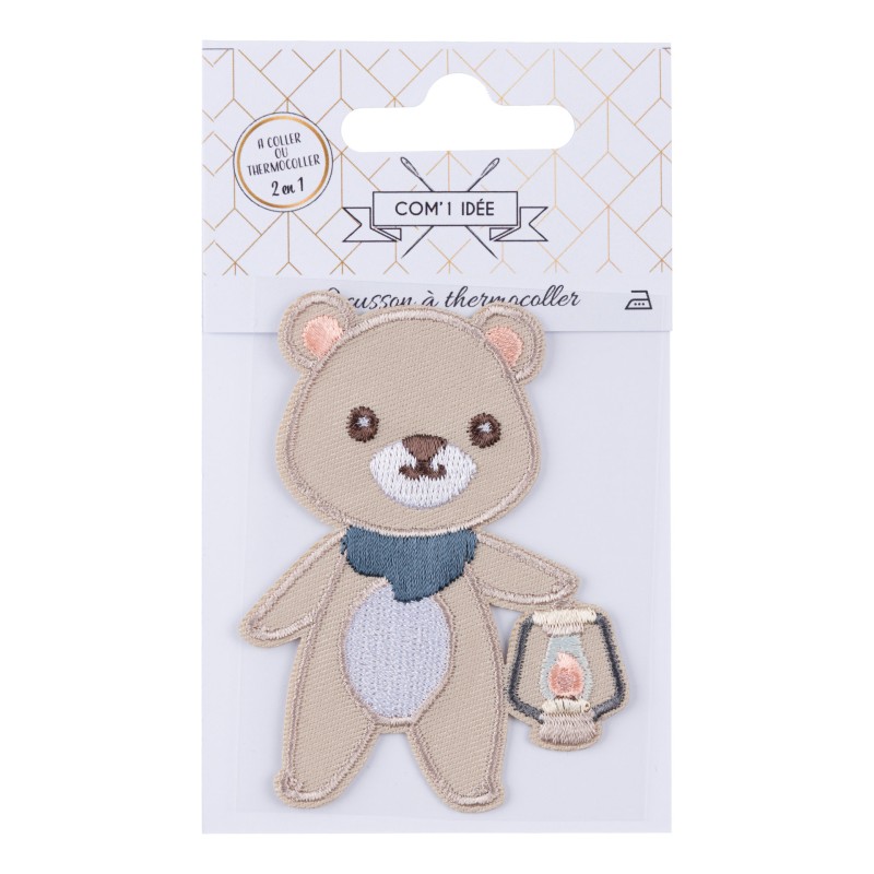 ÉCUSSON À THERMOCOLLER OURS