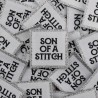 ÉTIQUETTE À COUDRE "SON OF A STITCH"