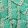ÉTIQUETTE À COUDRE "WHEN EVER WHER EVER"