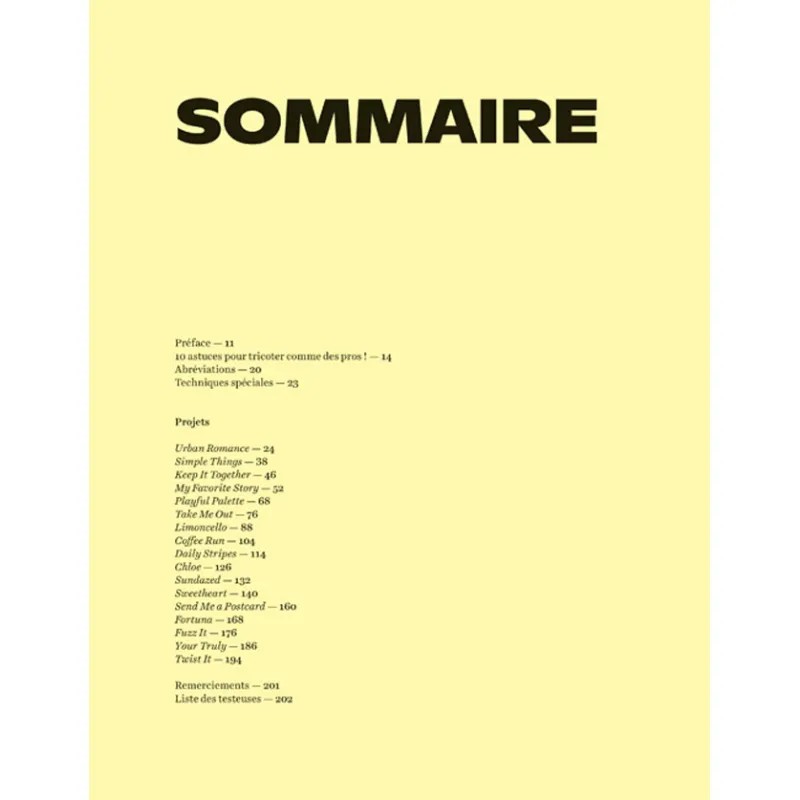 TRICOTEZ VOS PROJETS PRÉFÉRÉS